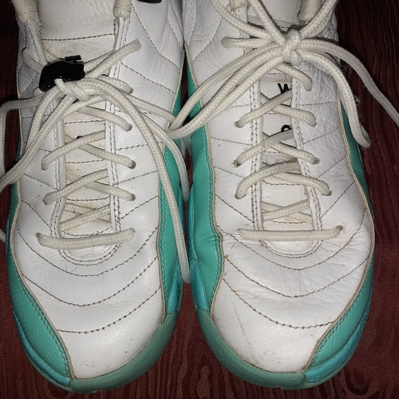 AIR JORDAN SIZE 8Y LIGHT BLUE BASKETBALL SPORTS - Picture 4 of 15